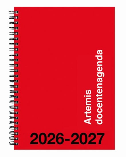 Artemis Docentenagenda - 2026-2027 - A5 formaat