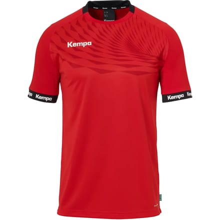 Kempa Wave 26 Shirt Korte Mouw Heren - Rood | Maat: M