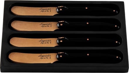 Laguiole Style de Vie Botermessen Prestige Line - 4-delig - Koper