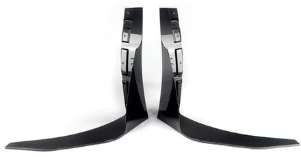 Voorbumper Splitterverlengingen Iron - Voor Corvette C7 (2014-2019)- Geschilderd