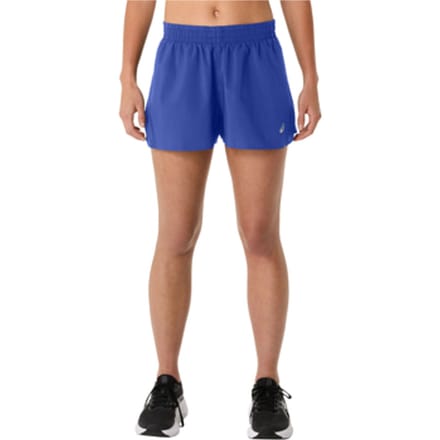 ASICS Run Split Shorts - Blauw- Dames, Blauw L