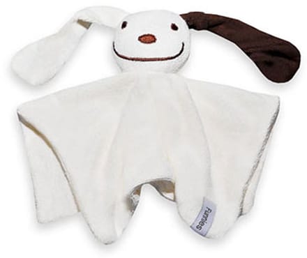 Funnies Tutpoppetje Ecru met Bruin oor