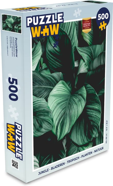 Puzzel Jungle - Bladeren - Tropisch - Planten - Natuur - Legpuzzel - Puzzel 500 stukjes