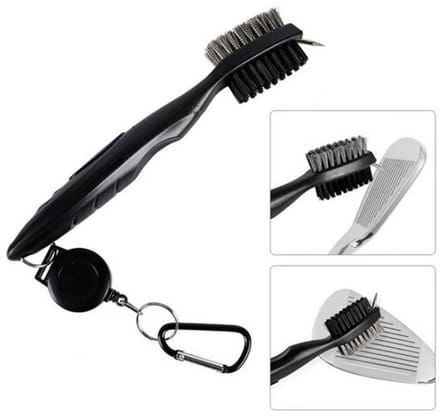 Actie4you® - Golf borstel Golftas - Golf Accessoires – 3 in 1 – Golfborstel - Zwart