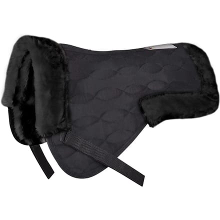 Waldhausen Synthetic Lambskin Halve Pad Zwart Full