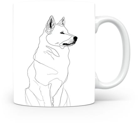 Beker Noorse Elandhond