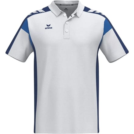 Erima Celebrate 125 Polo Heren - Wit / New Navy | Maat: M