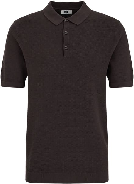 WE Fashion Heren regular fit polo