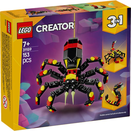 LEGO 31159 Creator 3-in-1 Wilde dieren Spannende spin Bouwsets