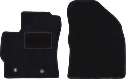 Voormatten zwart voor: Toyota Auris I hatchback (2006-2013)