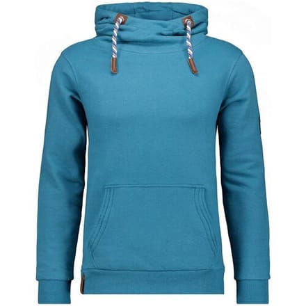 Ragman Trui Drawstring Hoodie Sweat Donker Blauwgroen / male