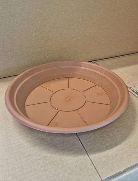 Onderschotel Leader 26cm TERRACOTTA Erba / 2 STUKS ! /