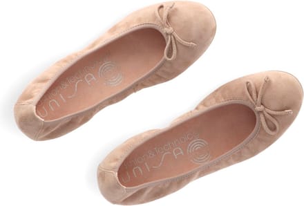 Unisa Acor Ballerina's Dames - Beige - Maat 41