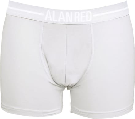 ALAN RED Colin boxers (3-pack) - heren boxers normale lengte - wit