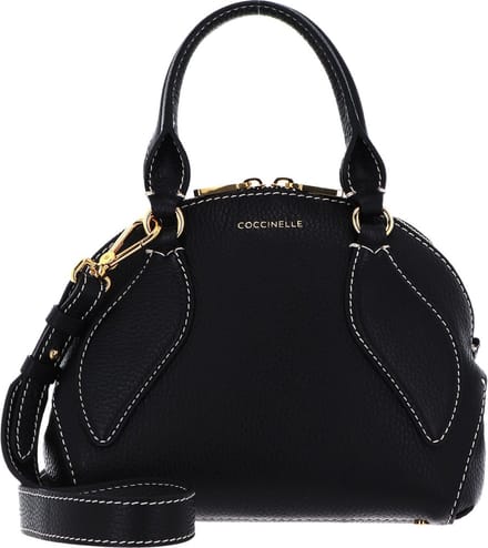 COCCINELLE Leren Schoudertas Avondtas Colette Handbag Noir Zwart
