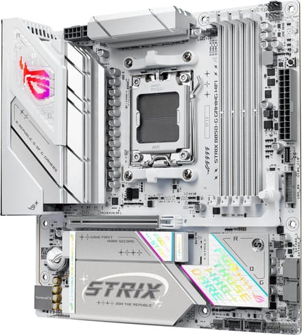 ASUS ROG STRIX B850-G GAMING WIFI- Moederbord - Socket AM5 - Micro-ATX - AMD B850 chipset