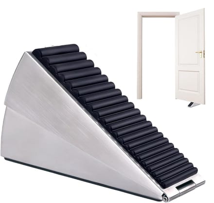 Deurstopper - Deurvastzetter - Deuren Beveiligen - Verstelbare Hoogte - 13.7 cm Lengte - Multicolor