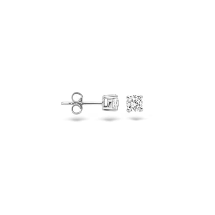 Blush Oorbellen 7128WZI -  Wit Goud (14Krt.) met Zirconia
