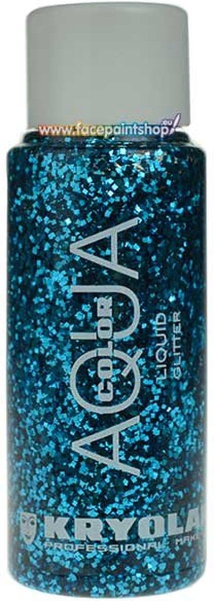 Kryolan Liquid Aquacolor Glitter Turqoise 30ml