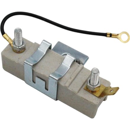 Ballastweerstand voor gebruik met een ballastspoel van 1,5 ohm wit