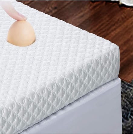 Topmatras - Topper -Topdek - Bamboo Gel Hybrid Traagschuim 140x200 9 cm dik