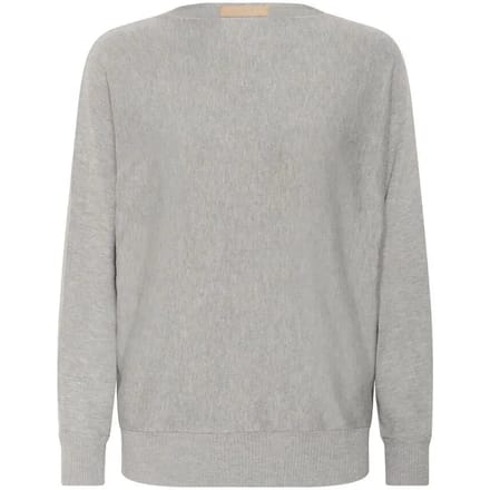 Pullover CUannemarie Oversize fit light grey