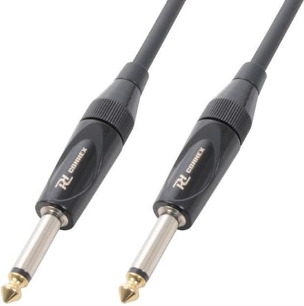 PD Connex Gitaarkabel 6.3mm Mono - 6.3mm Mono 6m