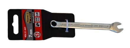 Ringsleutel 7mm CRV - 11cm Lengte