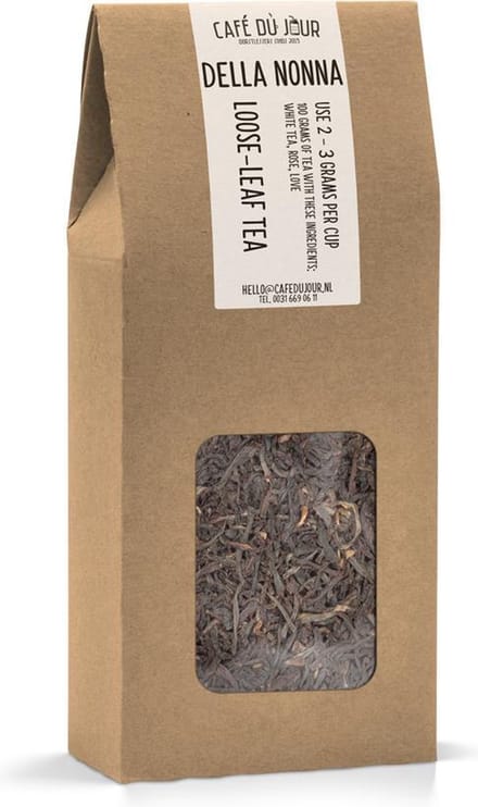 Della Nonna - zwarte thee 100 gram - Café du Jour losse thee
