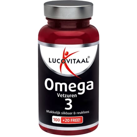 lucovitaal - Omega Vetzuren 3 120 Capsules