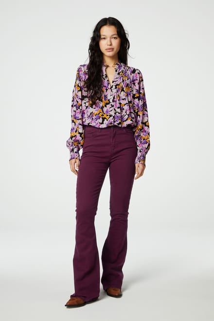 Fabienne Chapot Eva Flare Rioja Maat: W25L32 | Flared Jeans Outlet | Dames