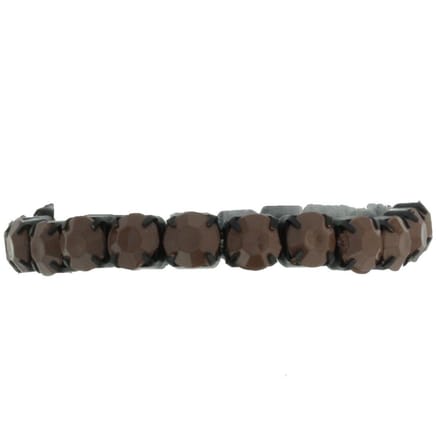 Behave - Rekarmband small circles bruin - Minimalistisch accent design