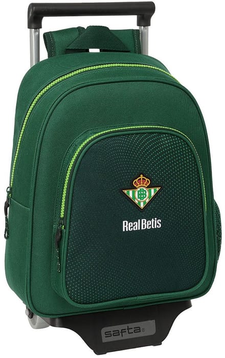 Safta Real Betis Balompie Water Resistent Rugzak Met Wielen Groen