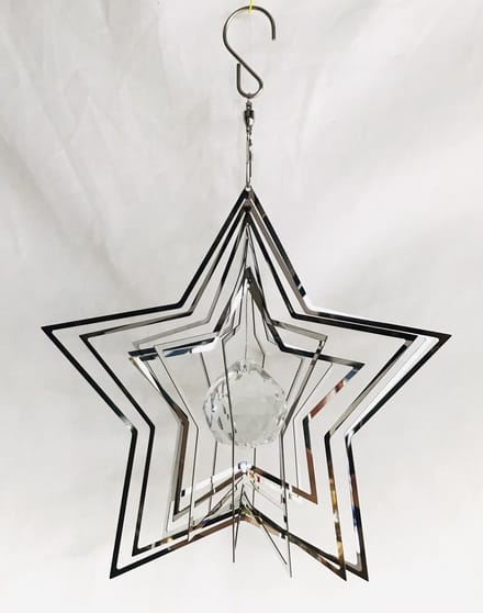 Cosmo Spinner - ca. 8" / 20 cm star ster windspinner