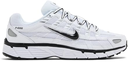 Nike P - Sneakers - Unisex - White Metallic Silver Black