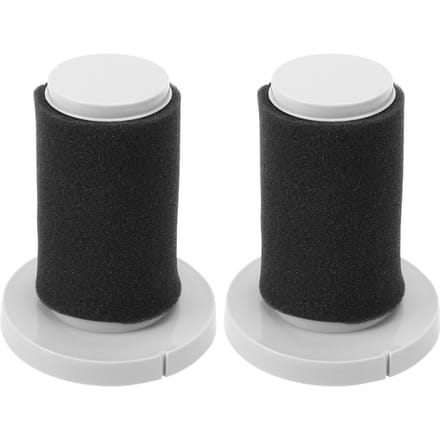 2 stuks Filter met Sponsdeksel Vervangingsaccessoire voor Deerma DX700 DX700S Stofzuiger black