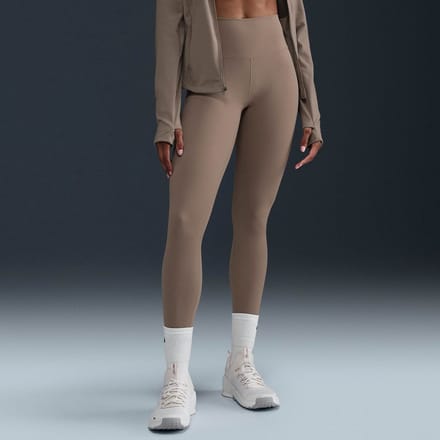NIKE - one women's high-waisted full- - Lange trainingslegging dames - Bruin