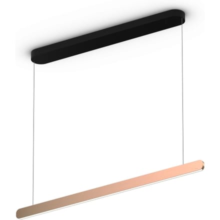 Occhio - Mito linear volo 100 Hanglamp - roségoud - variabel - met Occhio Air - table/wide