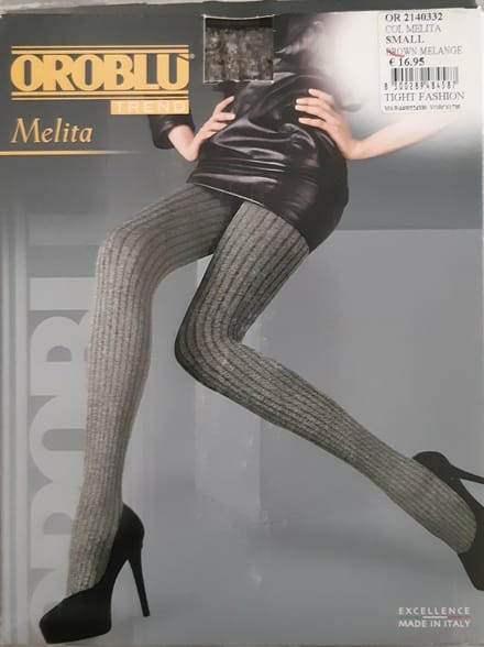 Oroblu panty Melita bruin melange maat S