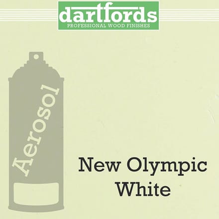 Dartfords FS5320 Nitrocelluloselak New Olympic White 400ml spuitbus