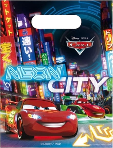 feestzakjes - Cars - plastic