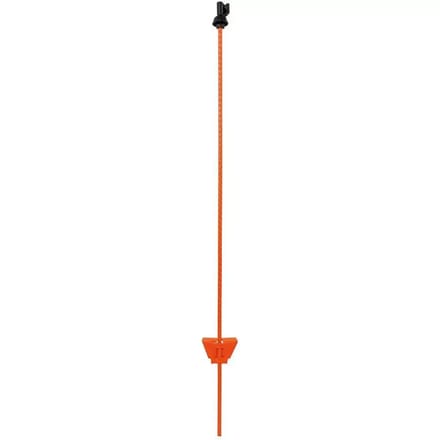 Gallagher Veerstalen paal oranje 1,00m (1) - Flexibele afrasteringspaal