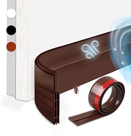 Geluidsdichte Deurstopper voor Koudebescherming - Siliconen Afdichting 5 cm x 100 cm