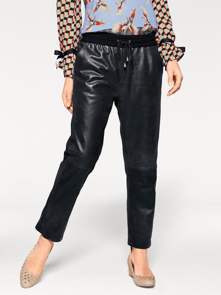 Leren broek