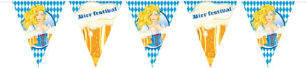 Folat - Vlaggenlijn oktober bier festival bierpullen - 10 meter