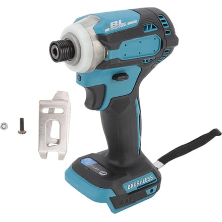 Borstelloze lithium-ion slagschroevendraaier met 3 snelheden en LED-verlichting.