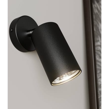 Nowodvorski Lighting Wandspot Eye Spot 1-lamp, zwart