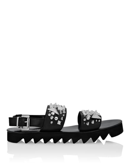 Platte Sandalen