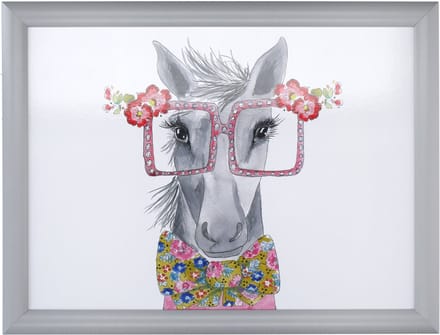 Laptray, Schootdienblad, Paard met Bril, 44 x 34 cm - Mikasa | Tipperleyhill