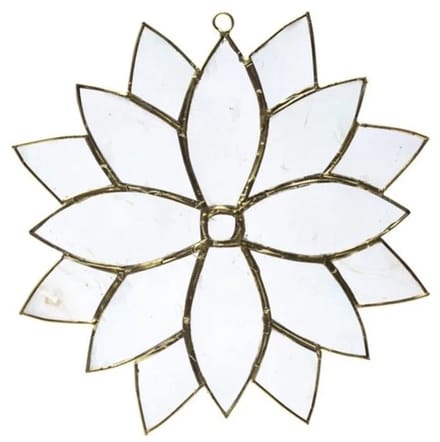 Raamhanger lotus capizschelpen